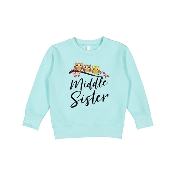 Inktastic Middle Sister Toddler Sweatshirt