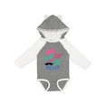 thumbnail image 1 of Inktastic Middle Sister to a Little Mister Girls Long Sleeve Baby Bodysuit, 1 of 5