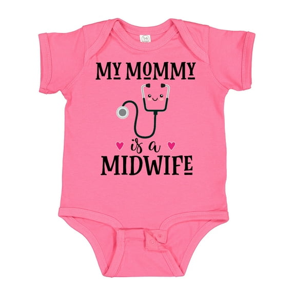 Inktastic Midwife Mom Baby Girls Baby Bodysuit