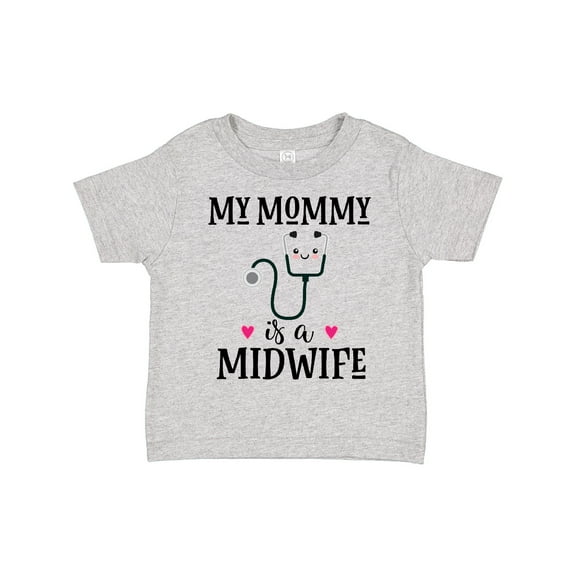 Inktastic Midwife Mom Baby Gift Girls Toddler T-Shirt