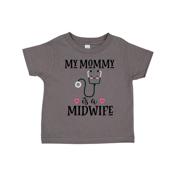 Inktastic Midwife Mom Baby Gift Girls Toddler T-Shirt