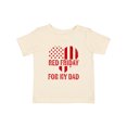 thumbnail image 1 of Inktastic Military Dad Deployment Red Friday Boys or Girls Baby T-Shirt, 1 of 5