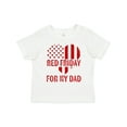 thumbnail image 1 of Inktastic Military Dad Deployment Red Friday Boys or Girls Toddler T-Shirt, 1 of 5