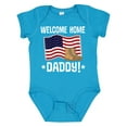 thumbnail image 1 of Inktastic Military Dad Welcome Home USA Flag Boys or Girls Baby Bodysuit, 1 of 5