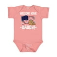 thumbnail image 1 of Inktastic Military Dad Welcome Home USA Flag Boys or Girls Baby Bodysuit, 1 of 5