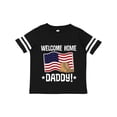 thumbnail image 1 of Inktastic Military Dad Welcome Home USA Flag Boys or Girls Toddler T-Shirt, 1 of 5