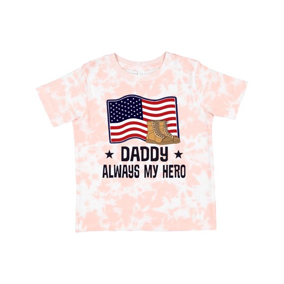Inktastic Military Daddy Always My Hero Boys or Girls Toddler T-Shirt