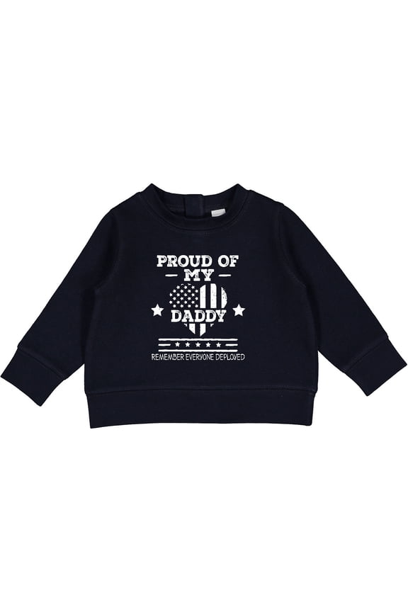 Military Daddy Red Friday Deployed Baby Sweatshirt