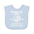 thumbnail image 1 of Inktastic Military Daddy Red Friday Deployed Boys or Girls Baby Bib, 1 of 4