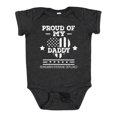 thumbnail image 1 of Inktastic Military Daddy Red Friday Deployed Boys or Girls Baby Bodysuit, 1 of 5