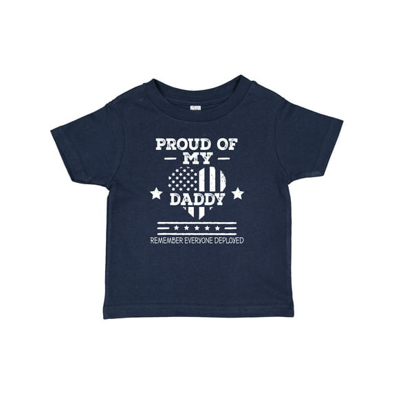 Inktastic Military Daddy Red Friday Deployed Boys or Girls Baby T-Shirt