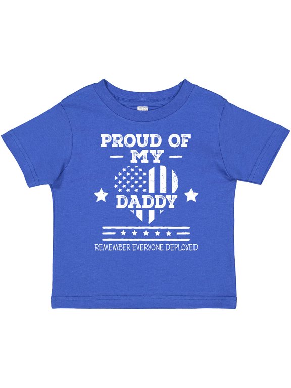 Military Daddy Red Friday Deployed Boys or Girls Toddler T-Shirt