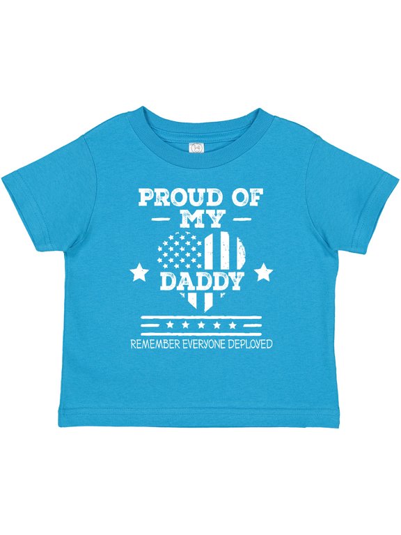 Military Daddy Red Friday Deployed Boys or Girls Toddler T-Shirt