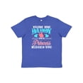 thumbnail image 1 of Inktastic Military Daughter Welcome Home Daddy Youth T-Shirt, 1 of 5