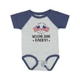 thumbnail image 1 of Inktastic Military Homecoming Welcome Home Daddy Boys or Girls Baby Bodysuit, 1 of 5
