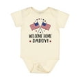 thumbnail image 1 of Inktastic Military Homecoming Welcome Home Daddy Boys or Girls Baby Bodysuit, 1 of 5