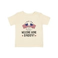 thumbnail image 1 of Inktastic Military Homecoming Welcome Home Daddy Boys or Girls Baby T-Shirt, 1 of 5