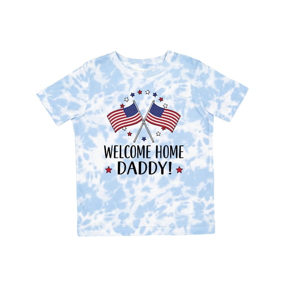 Inktastic Military Homecoming Welcome Home Daddy Boys or Girls Toddler T-Shirt