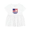thumbnail image 1 of Inktastic Military Homecoming Welcome Home Daddy Girls Baby Dress, 1 of 5