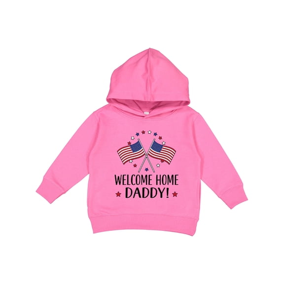 Inktastic Military Homecoming Welcome Home Daddy Toddler Hoodie