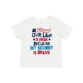 thumbnail image 1 of Inktastic Military Land is Free Mommy is Brave Boys or Girls Toddler T-Shirt, 1 of 5