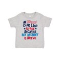 thumbnail image 1 of Inktastic Military Land is Free Mommy is Brave Boys or Girls Toddler T-Shirt, 1 of 5