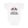 thumbnail image 1 of Inktastic Military Proud of Veteran Grandpa Boys or Girls Baby Bodysuit, 1 of 5