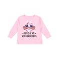 thumbnail image 1 of Inktastic Military Proud of Veteran Grandpa Boys or Girls Long Sleeve Toddler T-Shirt, 1 of 5