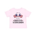 thumbnail image 1 of Inktastic Military Proud of Veteran Grandpa Boys or Girls Toddler T-Shirt, 1 of 5