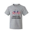 thumbnail image 1 of Inktastic Military Proud of Veteran Grandpa Youth T-Shirt, 1 of 5