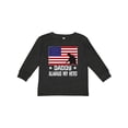 thumbnail image 1 of Inktastic Military Soldier Daddy Always My Hero Boys or Girls Long Sleeve Toddler T-Shirt, 1 of 5