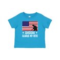 thumbnail image 1 of Inktastic Military Soldier Daddy Always my Hero Boys or Girls Baby T-Shirt, 1 of 5