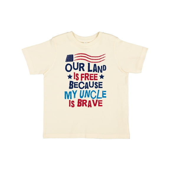 Inktastic Military Uncle Proud Nephew Freedom Boys or Girls Toddler T-Shirt