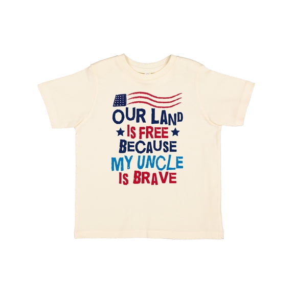Inktastic Military Uncle Proud Nephew Freedom Boys or Girls Toddler T-Shirt