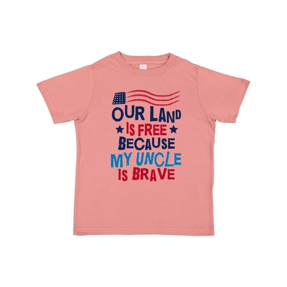 Inktastic Military Uncle Proud Nephew Freedom Boys or Girls Toddler T-Shirt