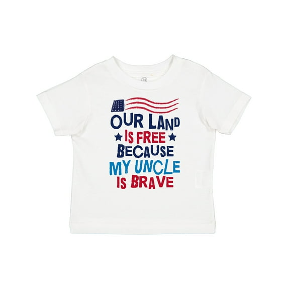 Inktastic Military Uncle Proud Nephew Freedom Boys or Girls Toddler T-Shirt