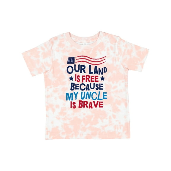Inktastic Military Uncle Proud Nephew Freedom Boys or Girls Toddler T-Shirt