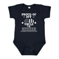 thumbnail image 1 of Inktastic Military Uncle Red Friday Boys or Girls Baby Bodysuit, 1 of 5