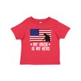 thumbnail image 1 of Inktastic Military Uncle is My Hero Us Flag Boys or Girls Baby T-Shirt, 1 of 5