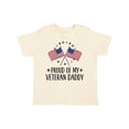 thumbnail image 1 of Inktastic Military Veteran Daddy Proud Son Daughter Boys or Girls Toddler T-Shirt, 1 of 5