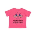 thumbnail image 1 of Inktastic Military Veteran Daddy Proud Son Daughter Boys or Girls Toddler T-Shirt, 1 of 5