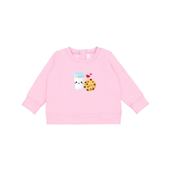 Inktastic Milk and Cookies Baby Sweatshirt