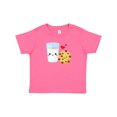 thumbnail image 1 of Inktastic Milk and Cookies Boys or Girls Baby T-Shirt, 1 of 5