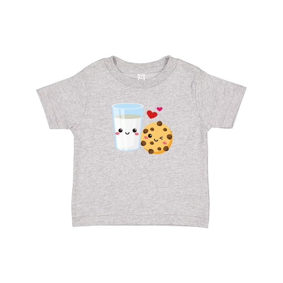 Inktastic Milk and Cookies Boys or Girls Baby T-Shirt