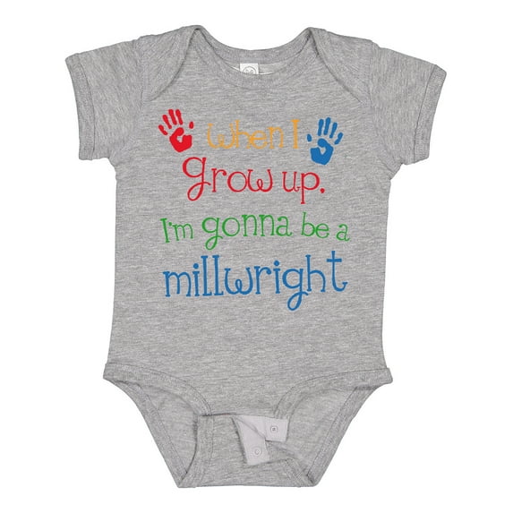 Inktastic Millwright Future Boys or Girls Baby Bodysuit