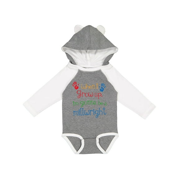 Inktastic Millwright Future Boys or Girls Long Sleeve Baby Bodysuit