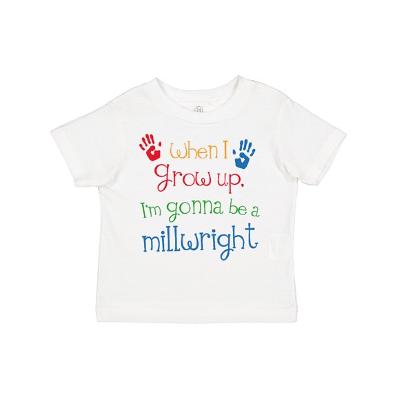 Inktastic Millwright Future Boys or Girls Toddler T-Shirt