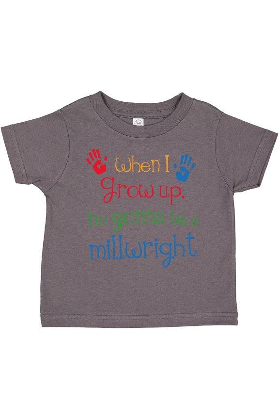 Millwright Future Boys or Girls Toddler T-Shirt