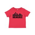 thumbnail image 1 of Inktastic Milwaukee Skyline Grunge Boys or Girls Baby T-Shirt, 1 of 5
