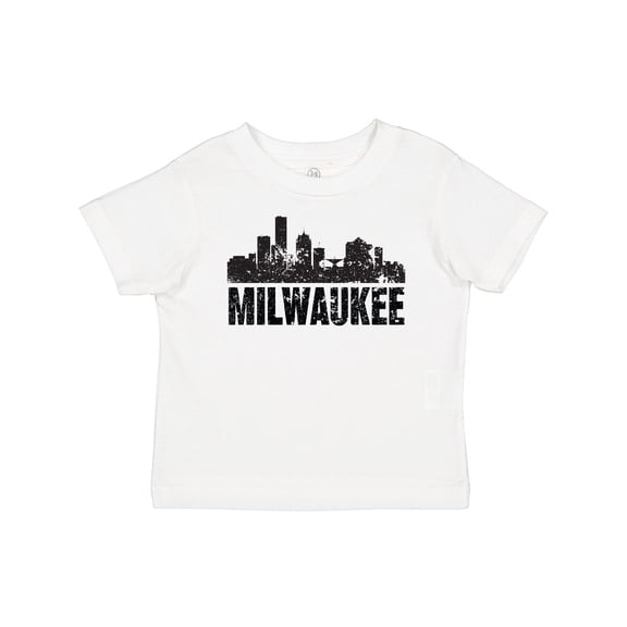 Inktastic Milwaukee Skyline Grunge Boys or Girls Baby T-Shirt